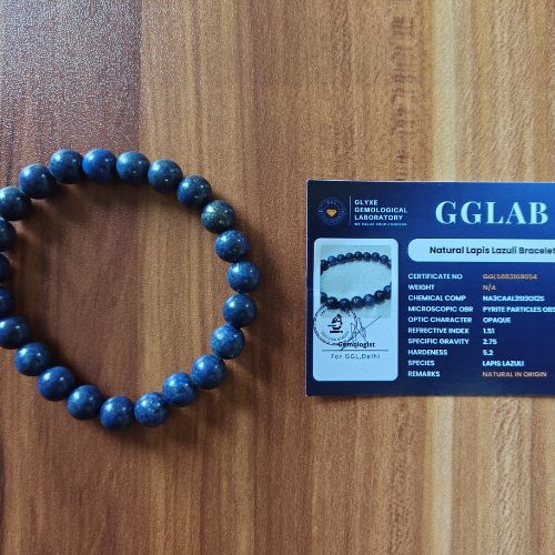 Natural Lapis Lazuli Bracelet